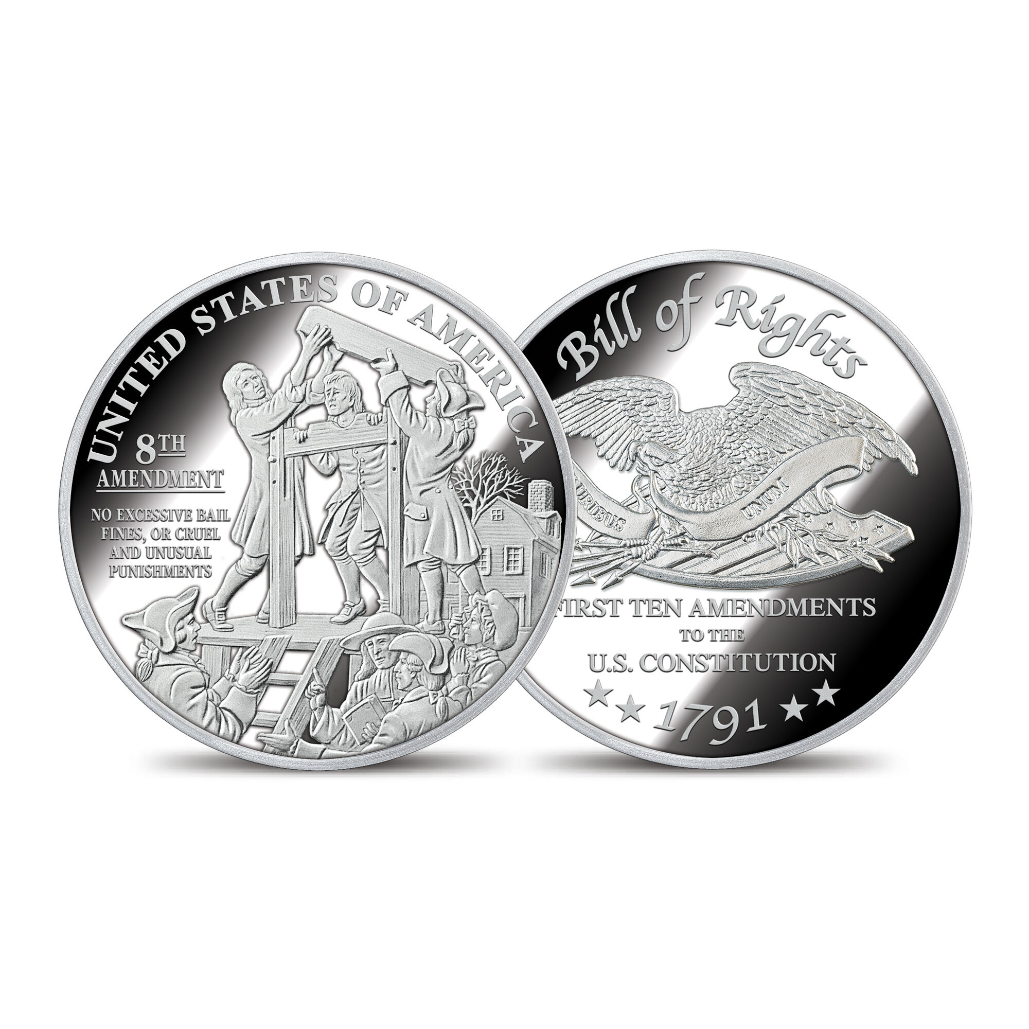 The Bill of Rights Silver Bullion Commemoratives 6530 0030 f commemorative8