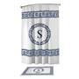 Monogram Bath Mat and Shower Curtain Set 10239 0010 s spiegelman