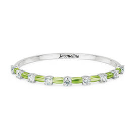 Birthstone Glow Bangle 12396 0023 h august