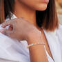 Hugs Kisses Copper Tennis Bracelet 11270 0018 m model