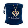 Birthstone Pendant Angel Heart Wing 6721 0013 g pouch