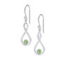 Birthstone and Diamond Earrings 5200 0056 h august