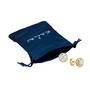 1kt Gold Halo Earrings, 1kt Gold Halo Earrings 12201 0036 f giftpouch