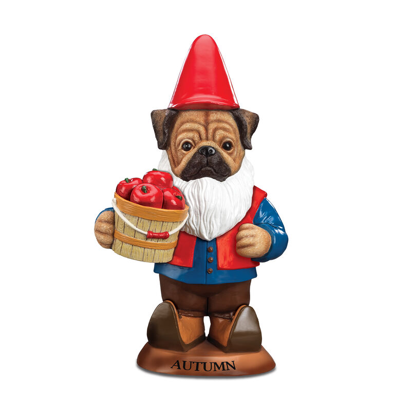 Download Seasonal Sensations Pug Garden Gnomes