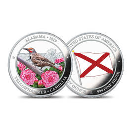 The State Bird and Flower Silver Commemoratives 2167 0104 a commemorativeAL