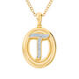 Diamond Initial Pendant 1250 0054 t pendant