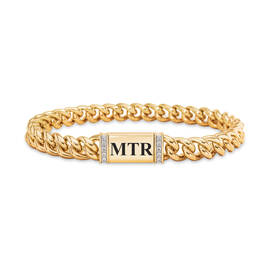 Personalized Diamond Bracelet 12136 0010 a main