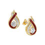 Birthstone Swirl Pendant with Free Matching Earrings 12210 0035 a main