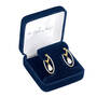 Precious In Pearls Diamond Hoop Earrings 6598 0013 g display box