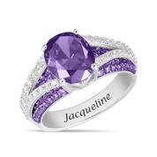 Birthstone Galore Ring 12071 0017 b february