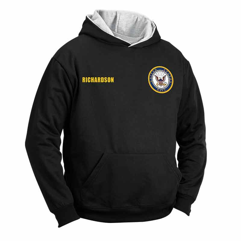 The Personalized Reversible U.S. Navy Hoodie