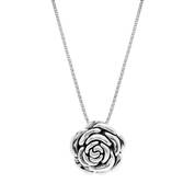 Sterling Silver Rose Pendant 11142 1335 a main