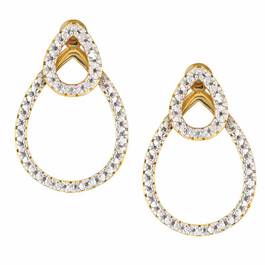 Drops of Diamonds Three in One Earrings 4900 001 1 1
