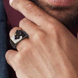 Power of the Panther Mens Ring 6458 001 2 4