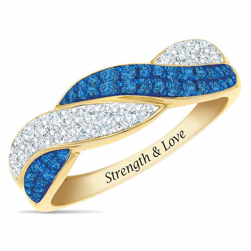 Strength  Love Interwoven Diamond Ring 6707 001 1 1