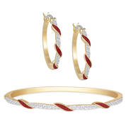 Birthstone Swirl Bracelet with FREE Earrings 11615 0012 a main