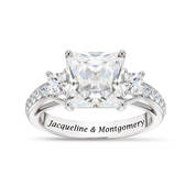 Forever Seven Carat Anniversary Ring Set 12123 0015 b ring