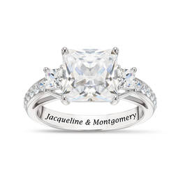 Forever Seven Carat Anniversary Ring Set 12123 0015 b ring