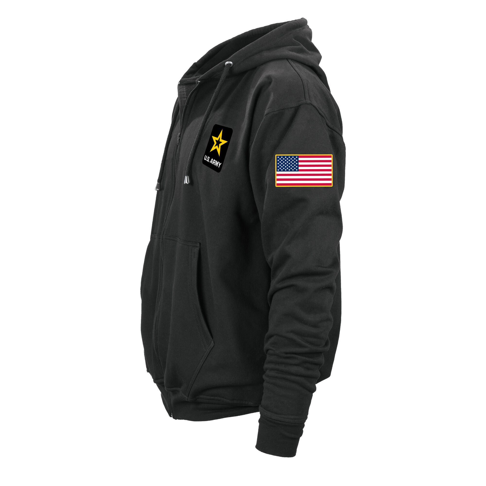 The Personalized Classic Mens Army Hoodie 2023 11400 0011 c side