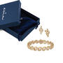 16 Carat Swirl Bracelet with FREE Matching Earrings 12015 0016 i box pouch