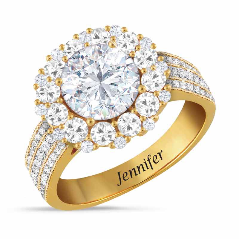 Birthstone Beauty Diamonisse Halo Ring 4924 001 3 4