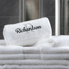 The Personalized Luxury Towel Set 10058 0018 c rack