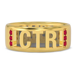 Military Initial Ring 10234 0031 b initial
