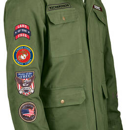 The US Marines Field Jacket 10539 0041 d side