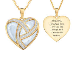 I Love You Diamond Wrapped Pendant 11492 0010 a main