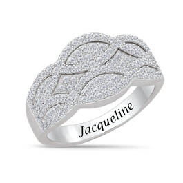 Personalized Stunning Birthstone Ring 11164 0017 d april