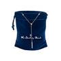 The Lavish Lariat Necklace, Forzatin Y Cable Chain with Multiple Stations 11886 0055 m giftpouch