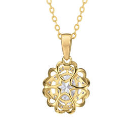 Wrapped in Love Pendant with Free Matching Earrings 11994 0013 c pendant back