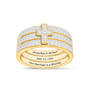 Our Marriage is a Blessing Anniversary Ring Set 11421 0016 a main