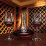 Personalized Wine Decanter Set 5668 0028 b glass