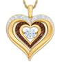Mocha Dazzle Dancing Facets Pendant 5659 004 5 1