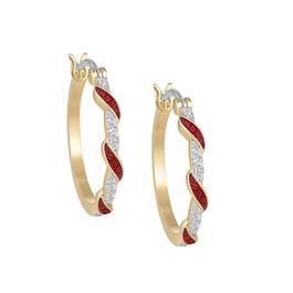 Birthstone Swirl Bracelet with FREE Earrings 11615 0012 n earring
