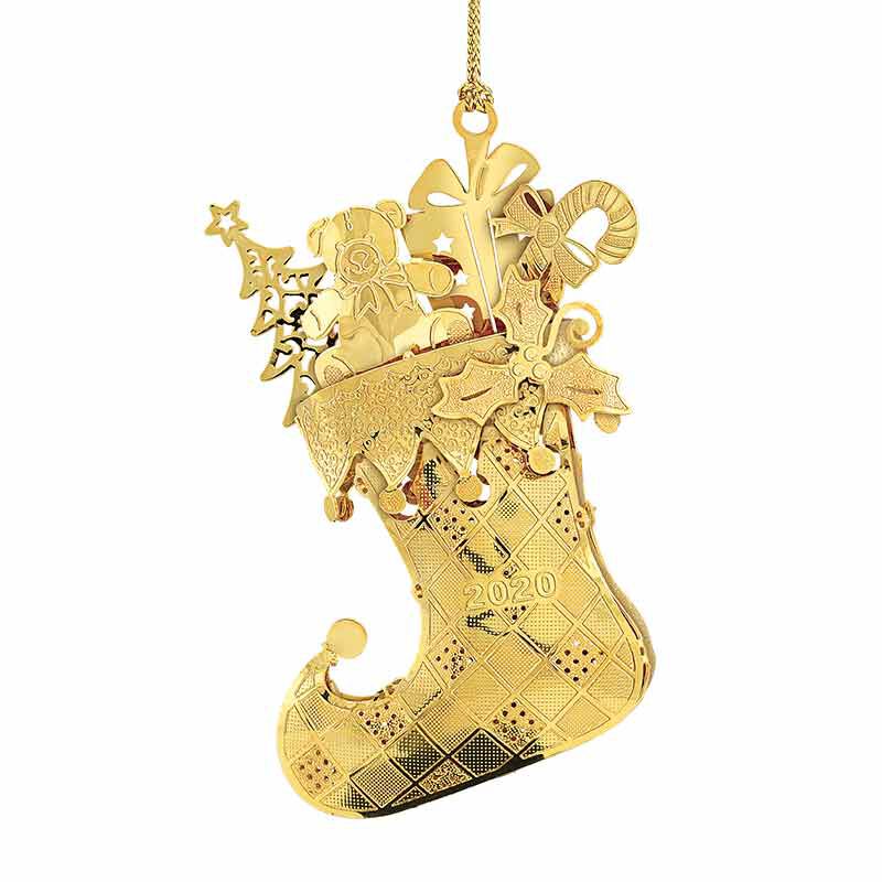 The 2020 Gold Christmas Ornament Collection 2161 003 5 9