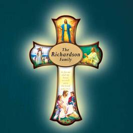 Serve the Lord Lit Cross by Del Parson 1914 001 1 2