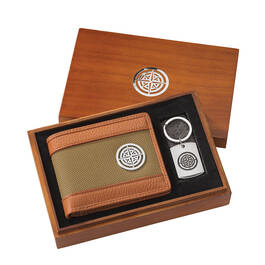 For My Son Gift Set with Wallet Key Chain and Valet Box 10504 0018 a main