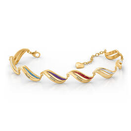 Birthstone Wave Bracelet 2456 006 2 3