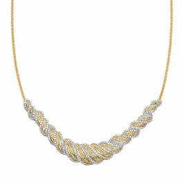 The Diamond Swirl Necklace 6452 001 8 1