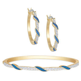 Birthstone Swirl Bracelet with FREE Earrings 11615 0012 i september