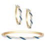 Birthstone Swirl Bracelet with FREE Matching Earrings, Birthstone Swirl Bracelet with FREE Earrings 11615 0012 i september