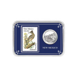 America the Beautiful State Coin and Stamp Collection 11503 0025 a showpackNM