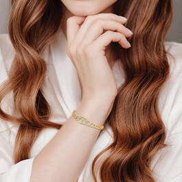 Diamond Cross Monogram Bracelet 12441 0010 m model