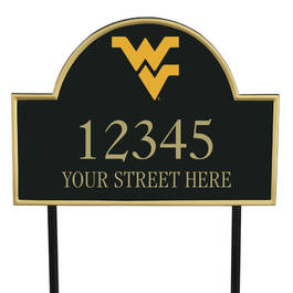 The College Personalized Address Plaque 5716 0384 b West Virginia