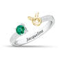 Birthstone & Diamond Zodiac Ring 11999 0018 e may