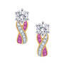 Birthstone Swirl Earrings, Birthstone Swirl Earrings 6503 0033 j october