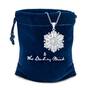 Granddaughter Diamond Snowflake Pendant 1069 001 4 3