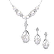 Embraced by Love Necklace and Earring Set 10573 0022 a main